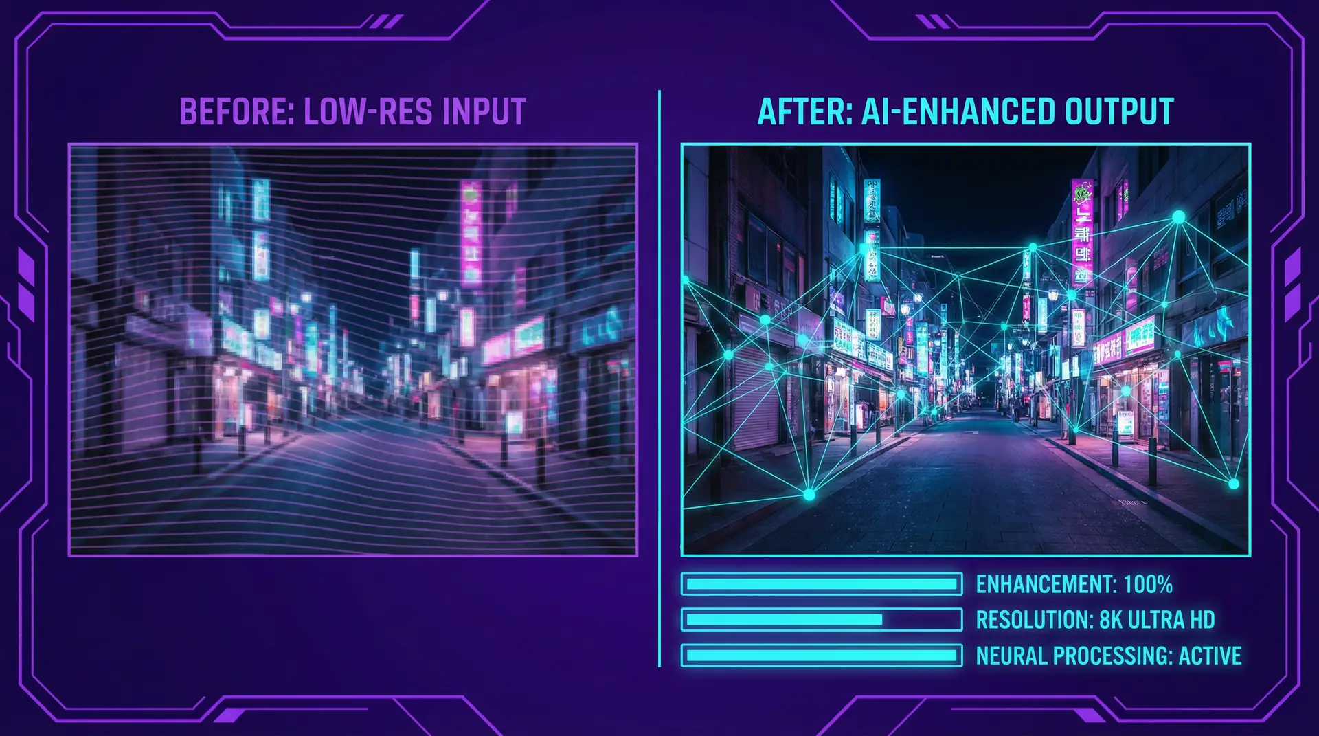 影视AI工坊 AI图像处理效果对比